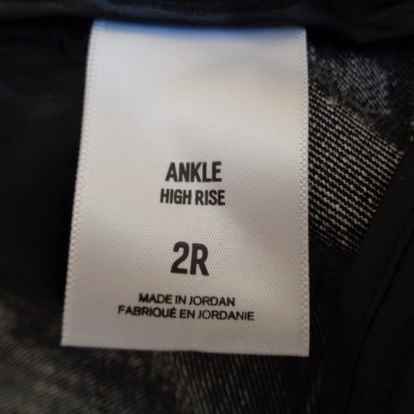 Express High Waisted Linen-Blend Sash Tie Ankle Pant size 2R - Picture 5 of 11